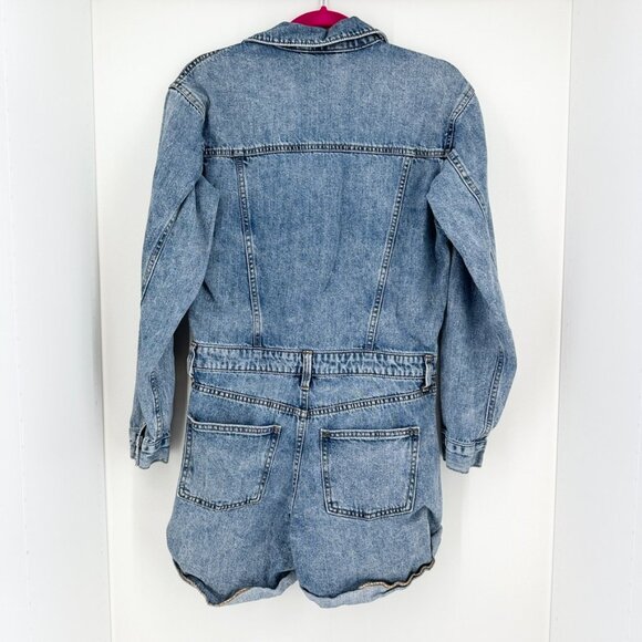 Pistola Blue Denim Jumpsuit - Picture 3 of 10